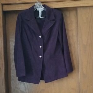 Scarlett Deep Purple Women's Blazer